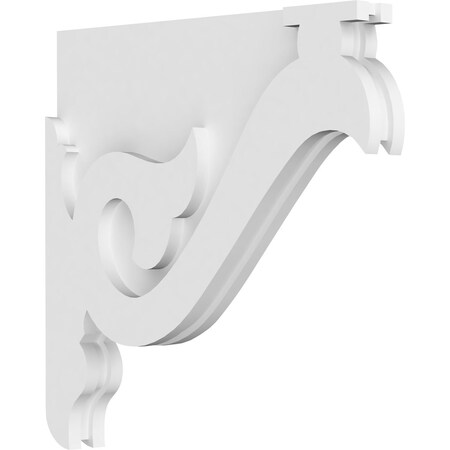 Florence Architectural Grade PVC Corbel, 1 7/8W X 16D X 16H